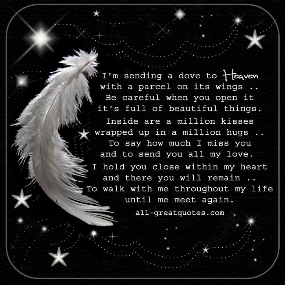 Funeral Poems | The White Feather Co